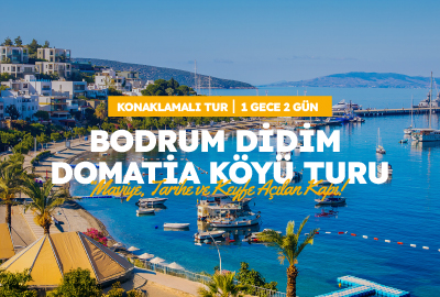 Bodrum Didim Domatia Köyü Turu