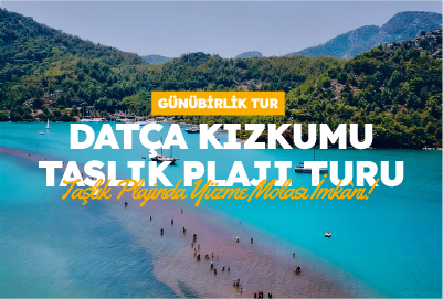DATÇA  KIZKUMU TAŞLIK PLAJI TURU